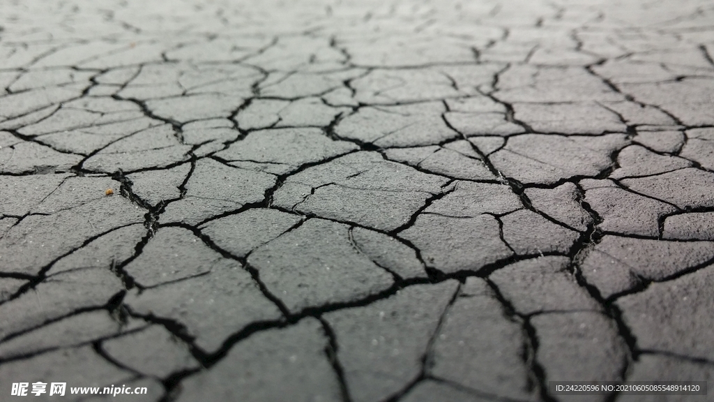 干裂土地