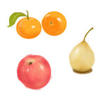 水果手绘png素材