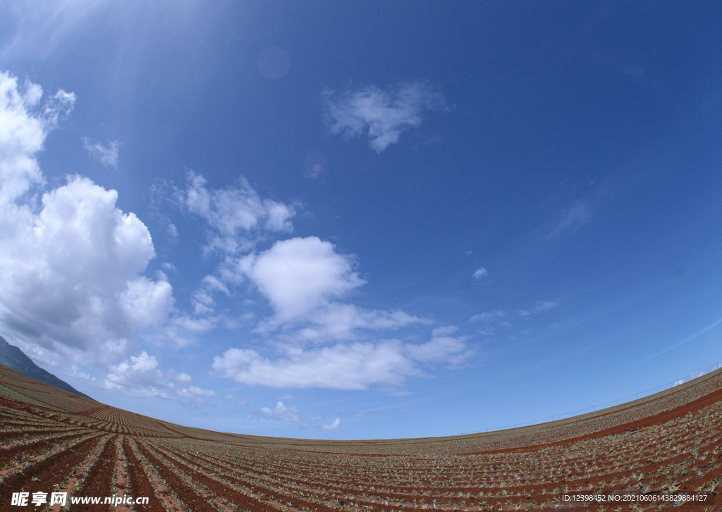 蓝天白云摄影美图