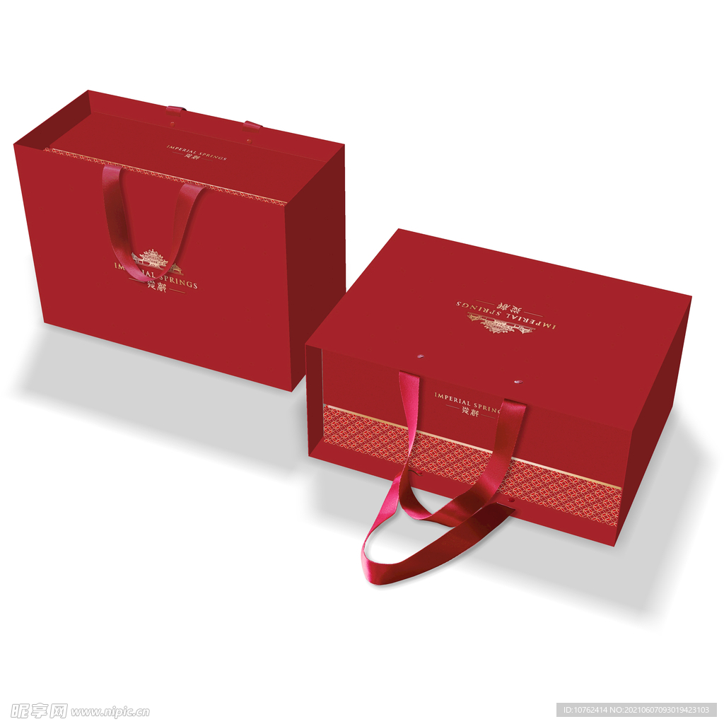 精装粽子盒3D效果图