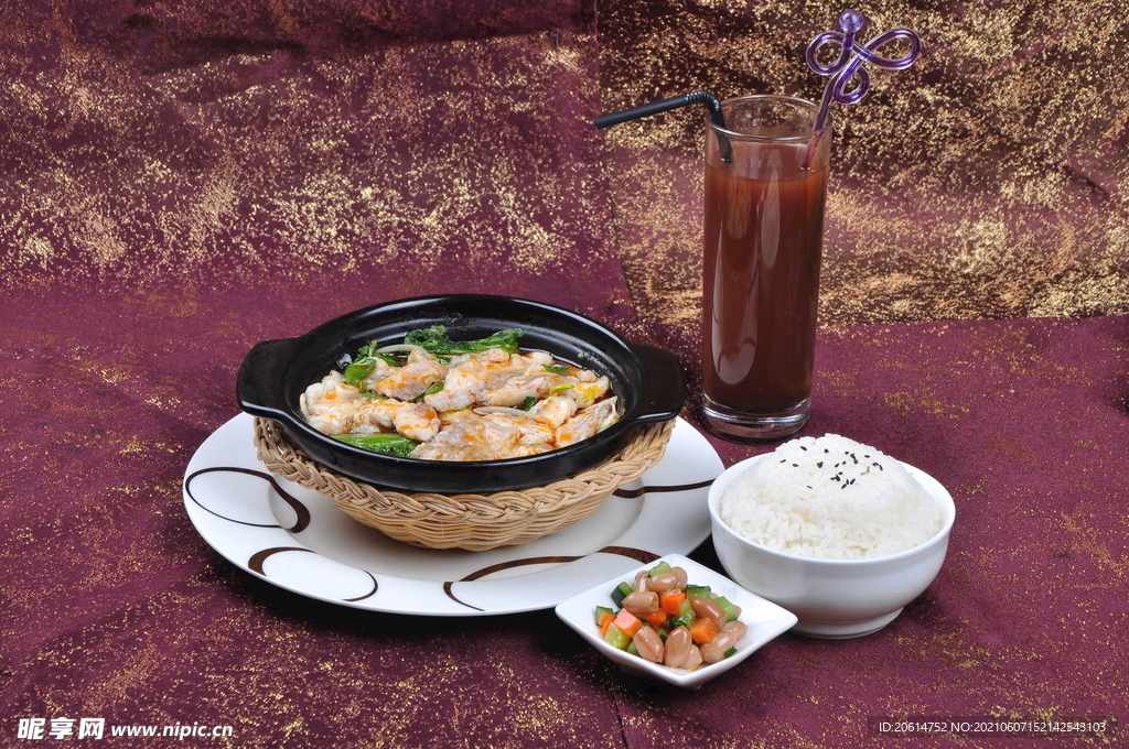 营养美味的锅包肉美食