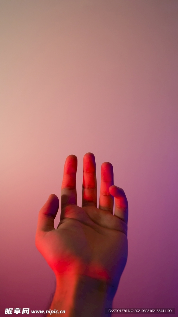 精美手势摄影图片