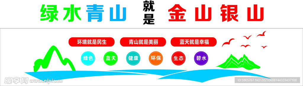 绿水青山就是金山银山