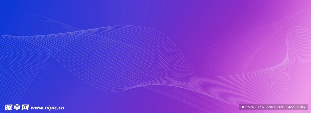 蓝紫渐变科技背景