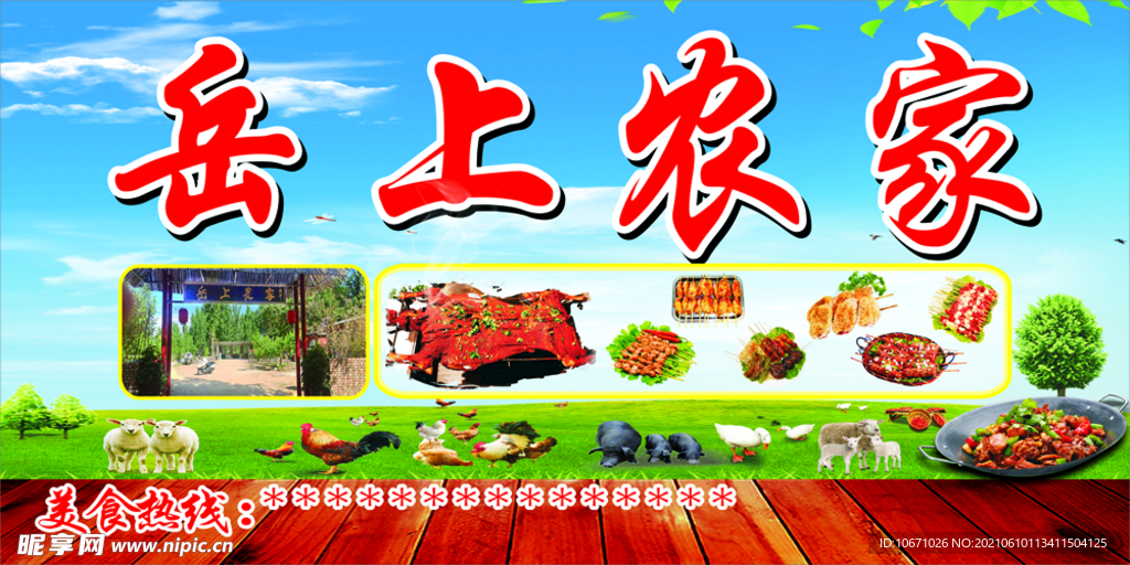 烤全羊 铁锅炖 烤串 乡村农家