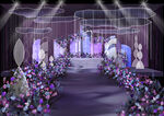 紫色婚礼