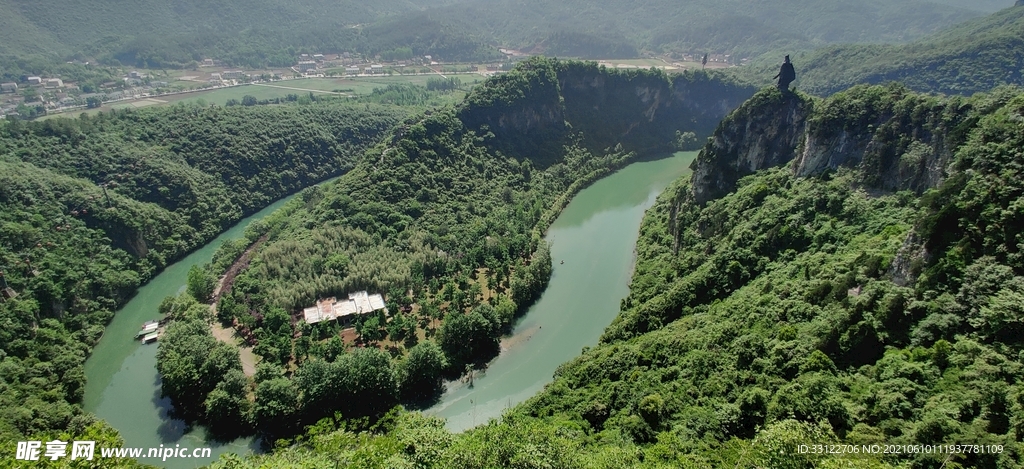 湖北春秋寨景区拍摄图