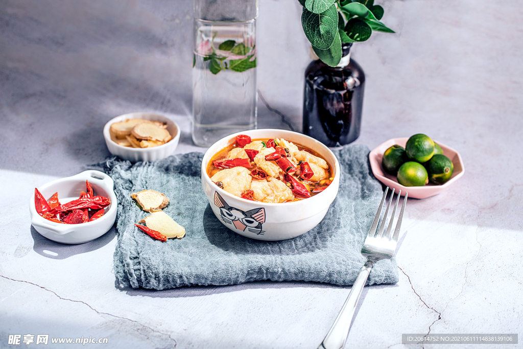 营养可口的麻辣水煮鱼