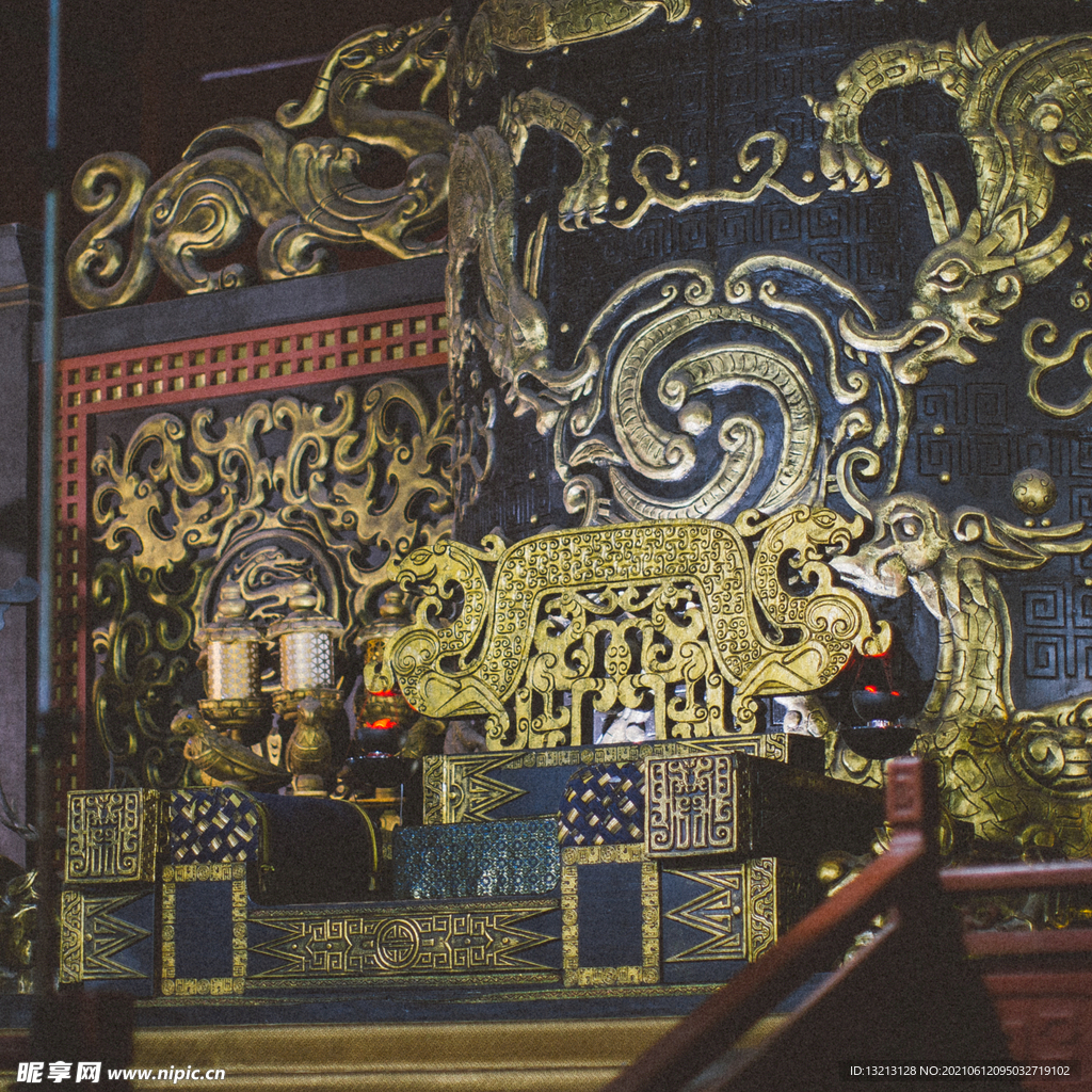 秦皇宫  龙椅  宝座