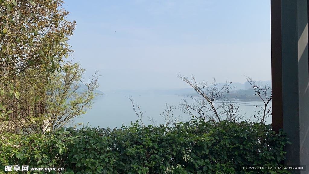 园林 滨江 江景