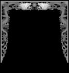 双龙戏珠 精雕图 灰度图牌位