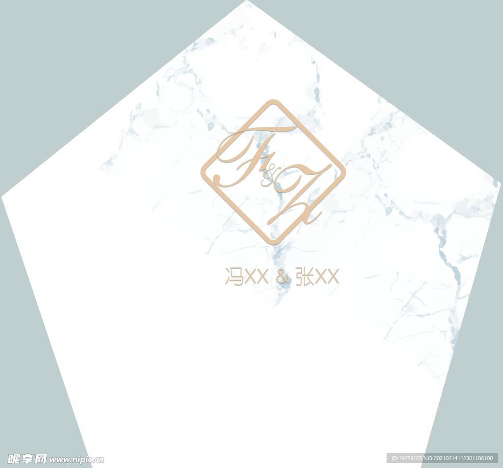 大理石婚礼背景