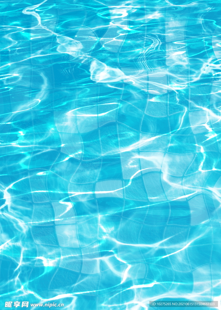 质感泳池创意背景