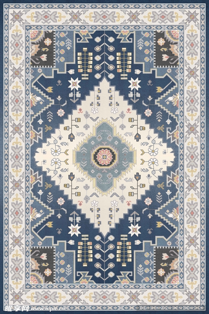 欧式古典宫廷地毯地垫