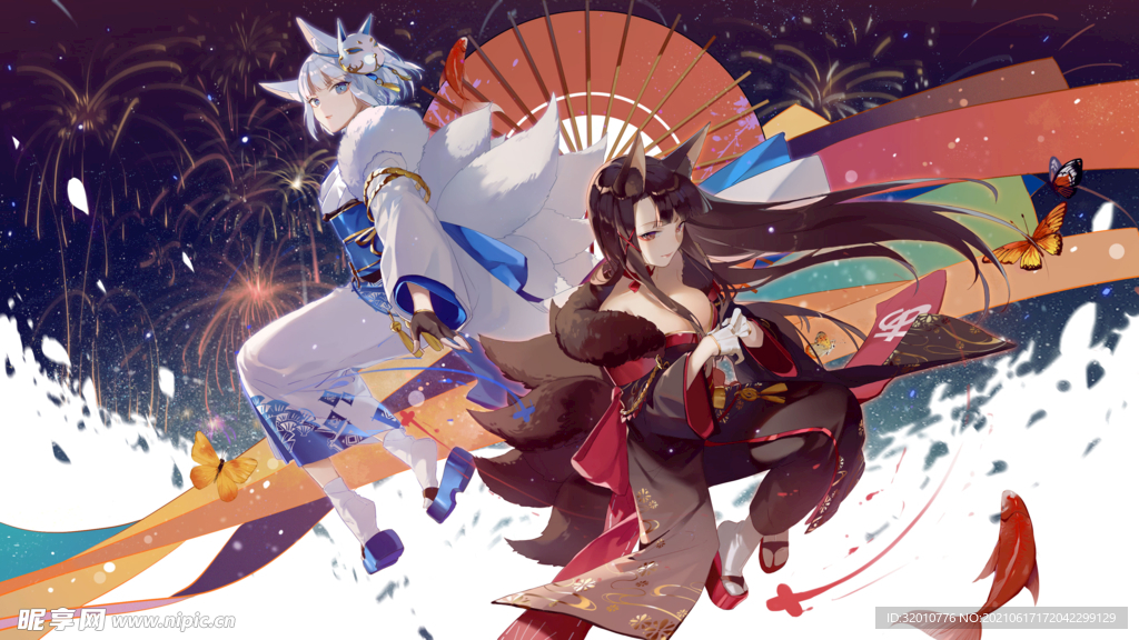 手机动漫 壁纸 卡通人物 萌妹