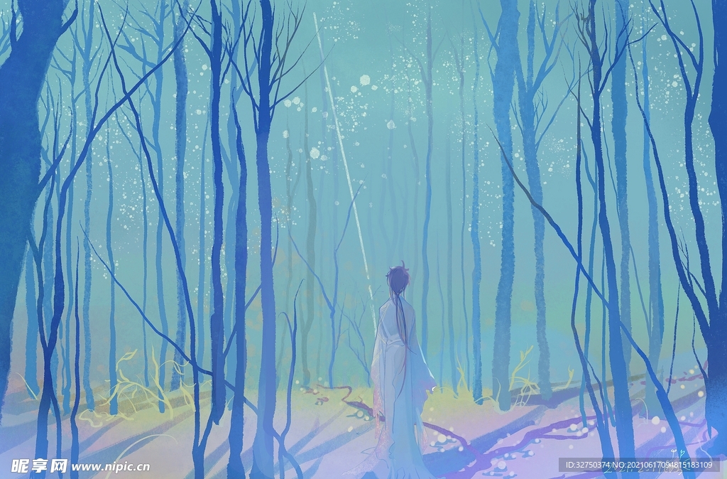 原神美女动漫壁纸CG装饰画素材