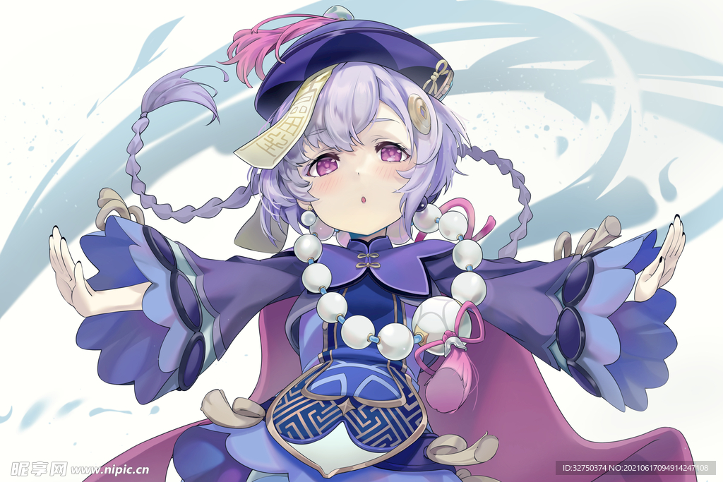 原神美女动漫壁纸CG装饰画素材