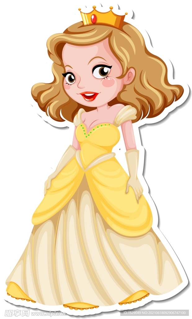 卡通小公主