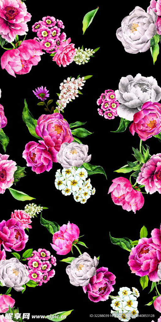 红花 大牌 大花 设计