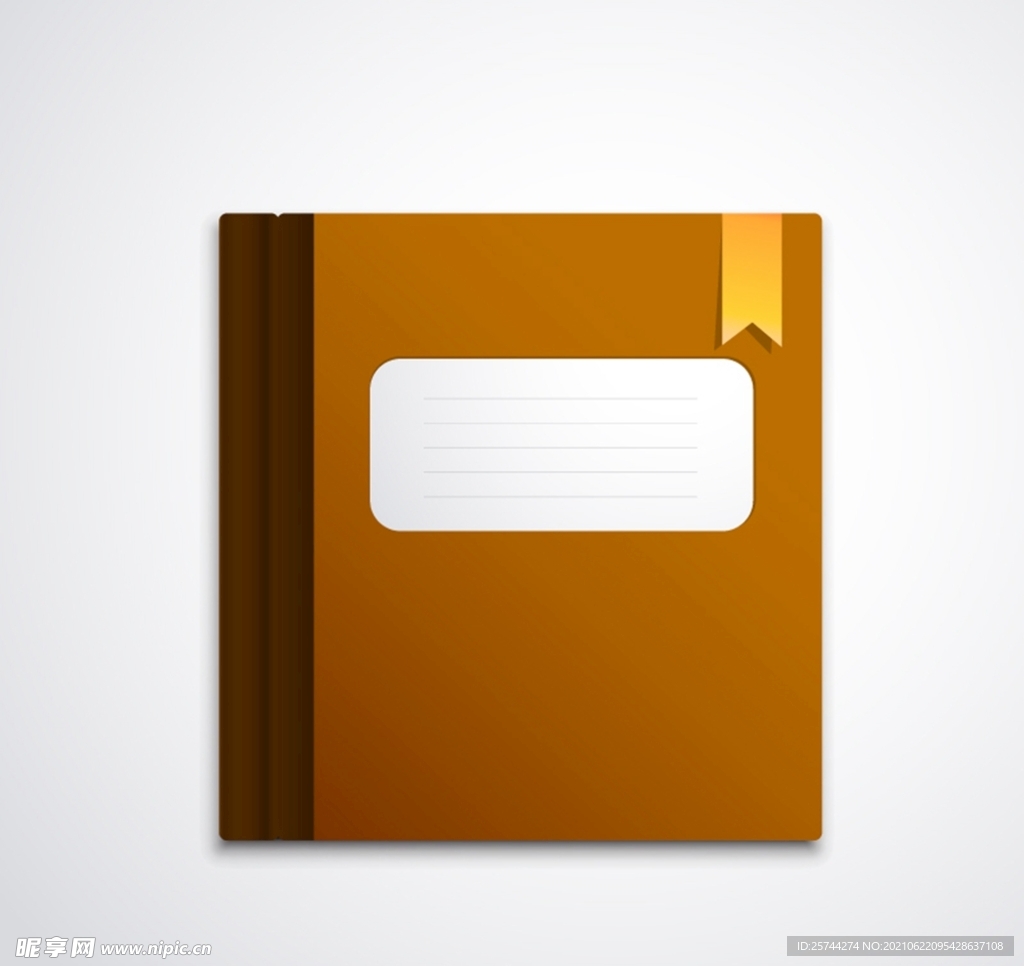 精美记事本矢量