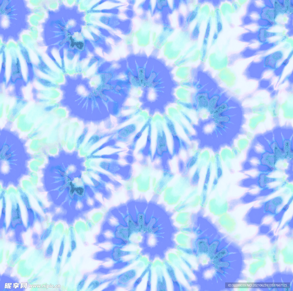 扎染  蓝色 设计 图案 大牌