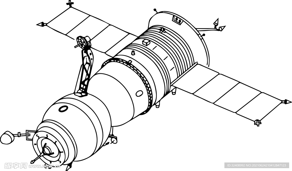 太空船太空舱空间站