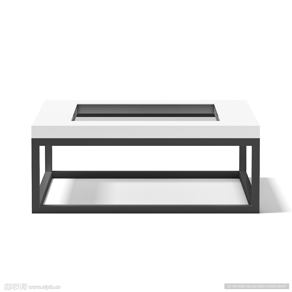 c4d模型电视桌子实木茶几柜子