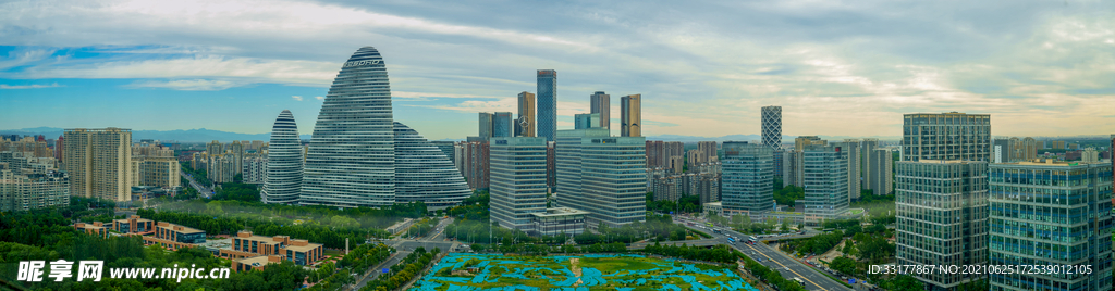北京望京soho全景高清图