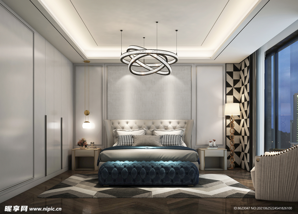 奢华别墅卧室设计