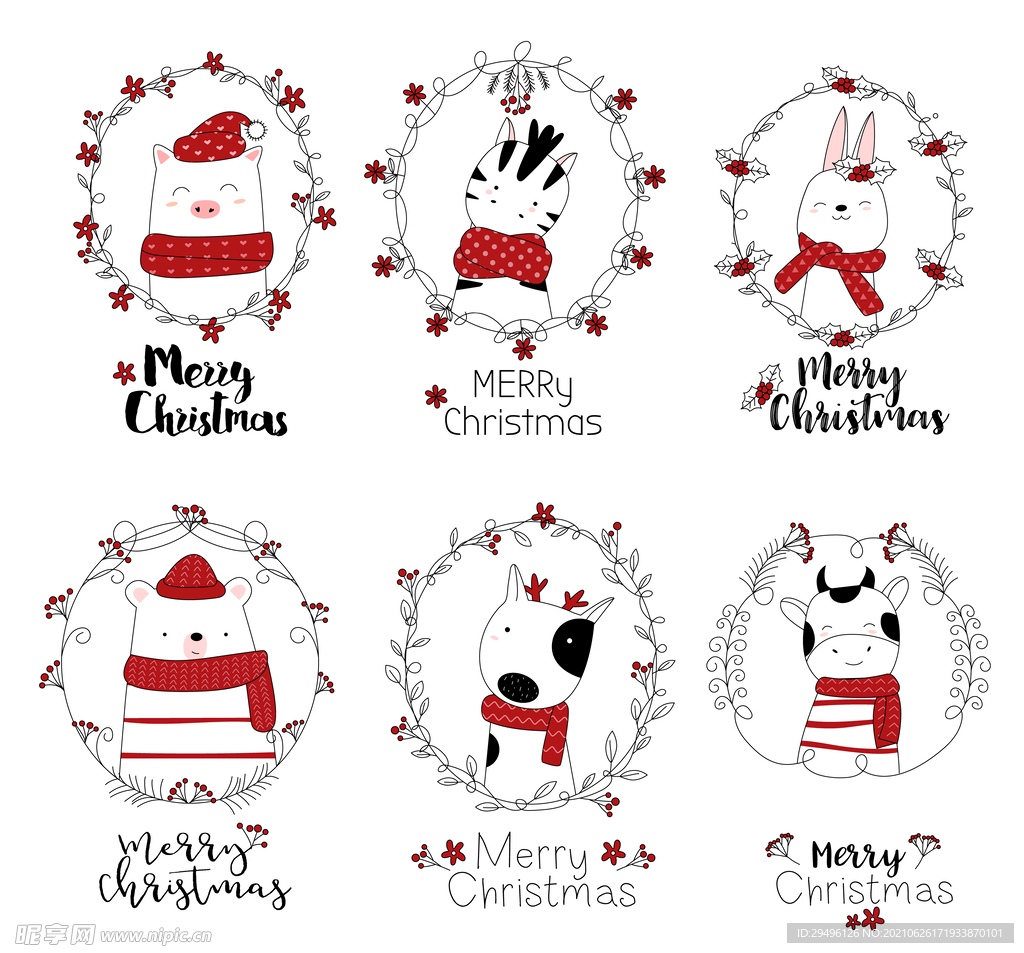 创意卡通圣诞节