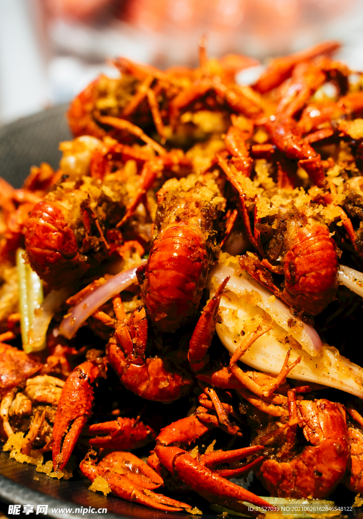 小龙虾拍摄高清素材 