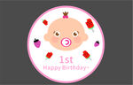 小宝贝1岁生日快乐