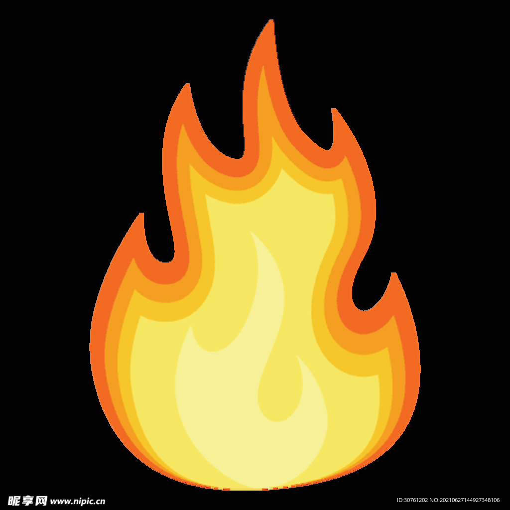 晚会 篝火 燃烧 火堆 矢量火