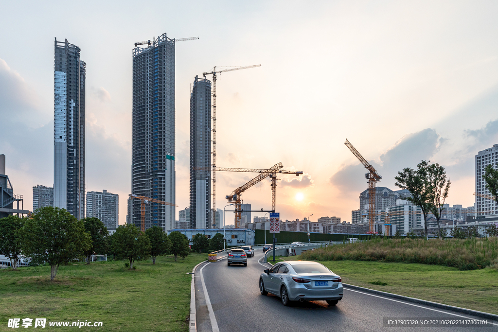 建设中的汉正街