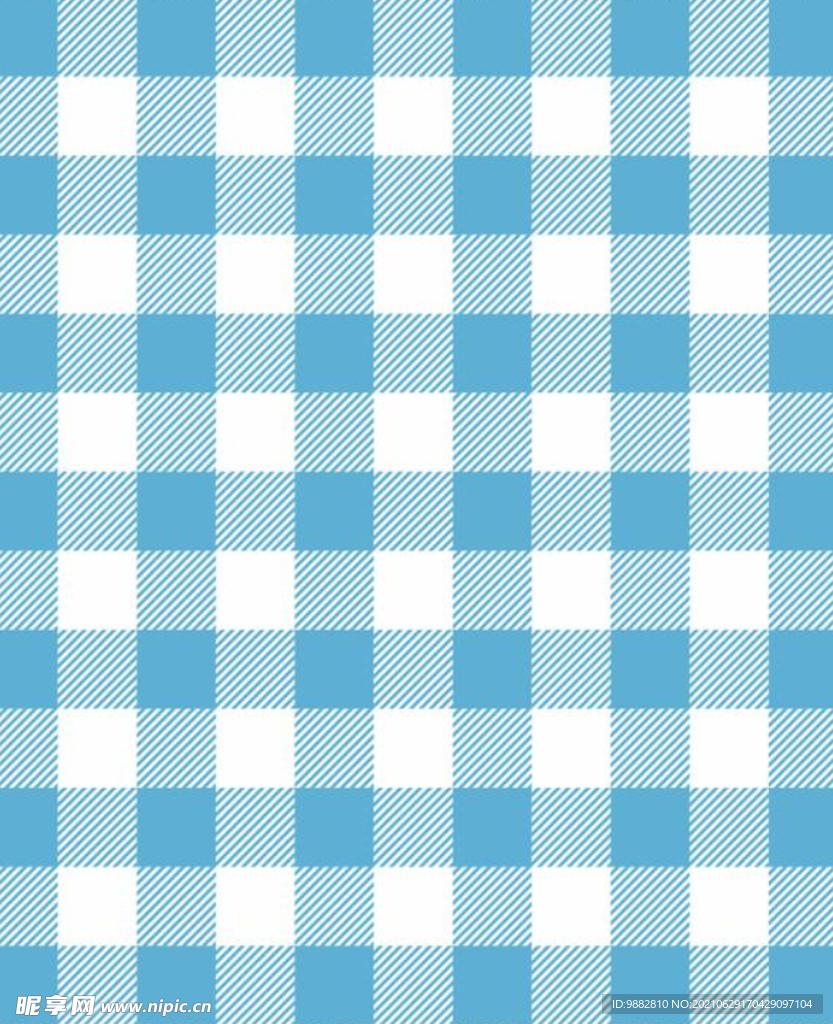 蓝格子图案