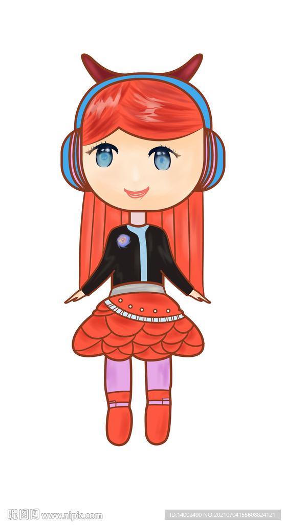 卡通女孩