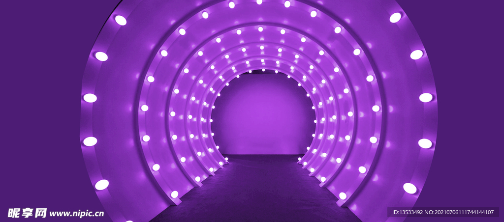 活动背景 紫色 Banner 