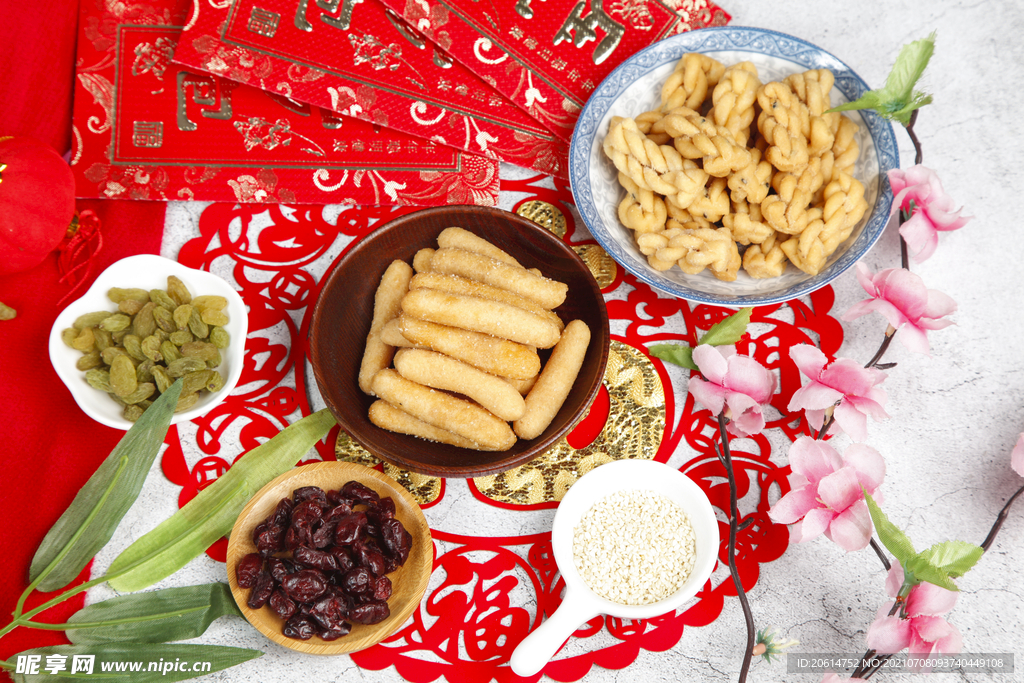 特色美食油酥麻花