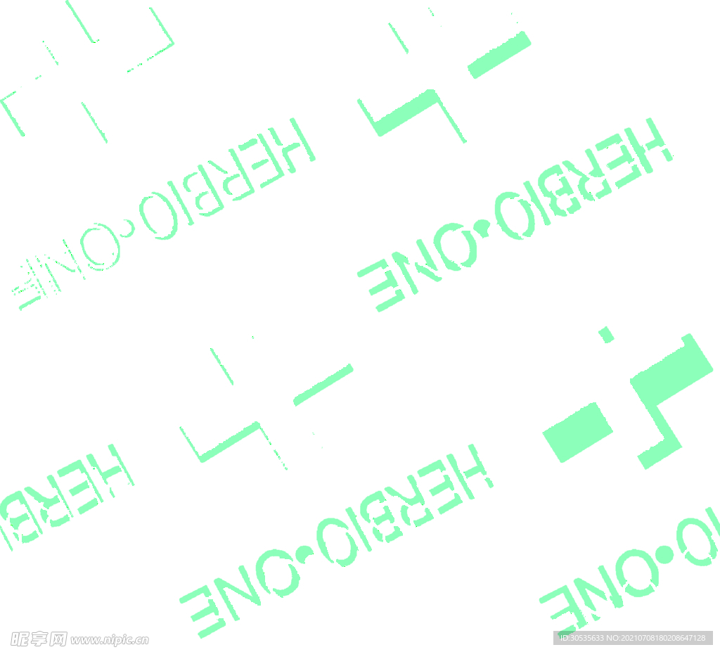 斜角十字架字母