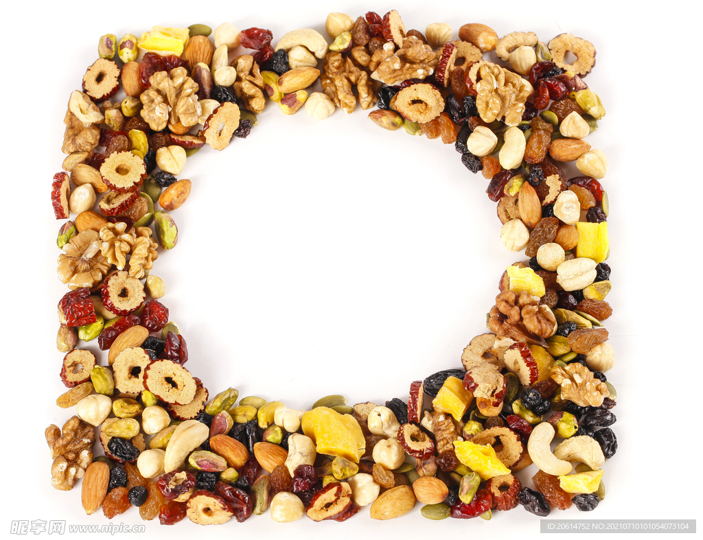 美味可口的坚果