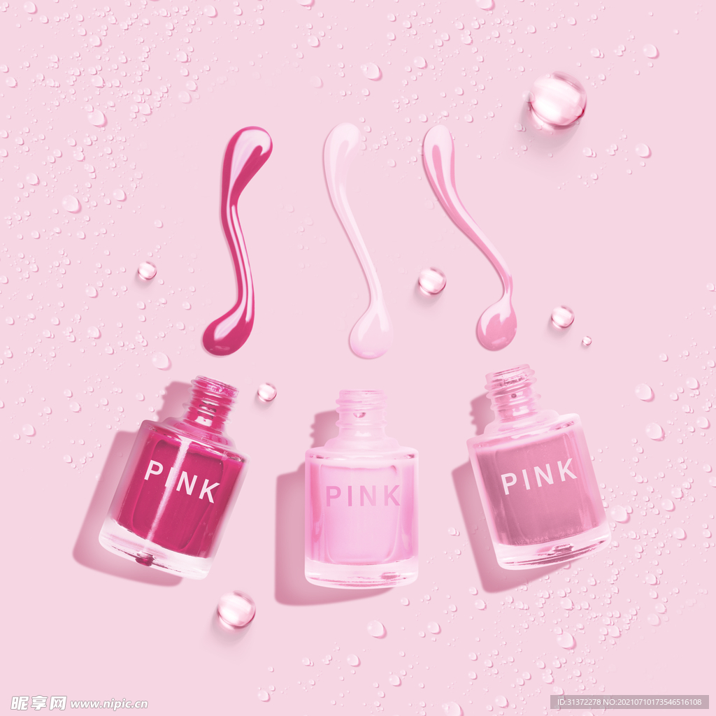 高端简约化妆品合成图片