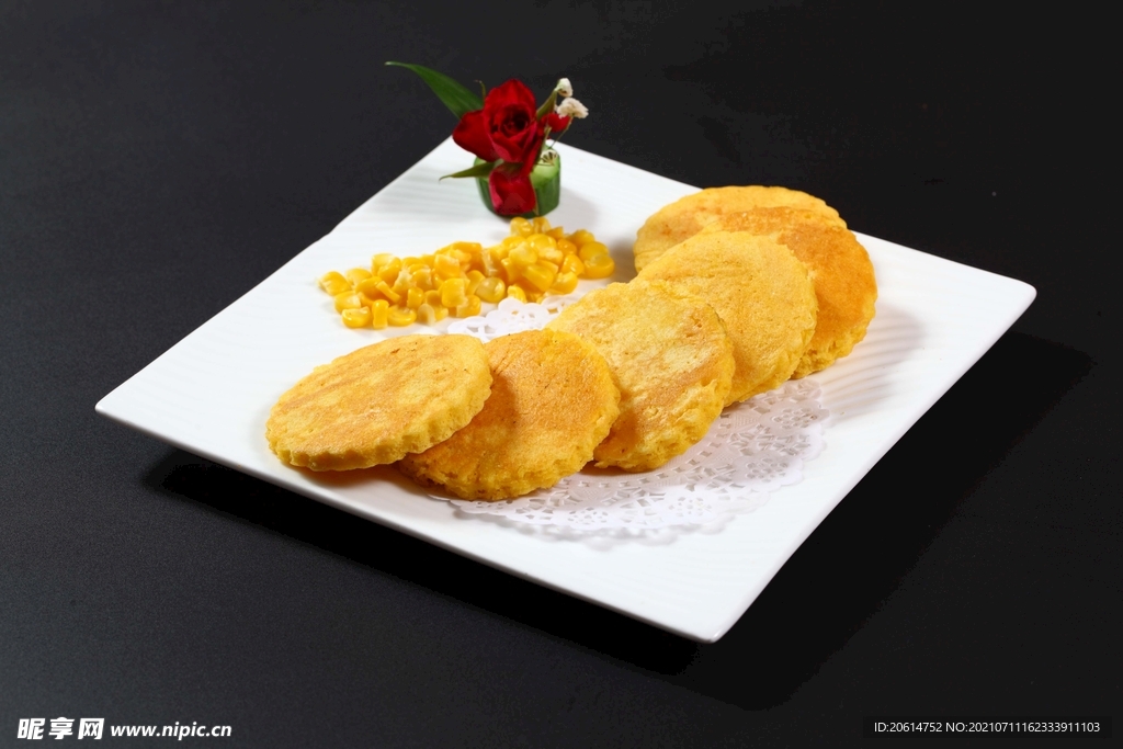 美味营养的玉米饼