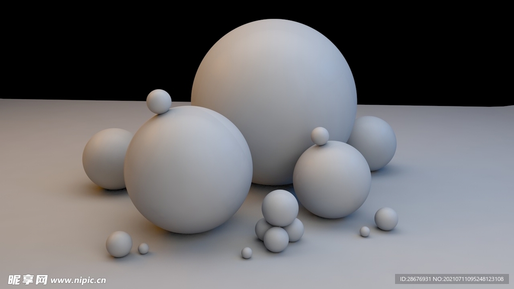 C4D灯光预置场景预置