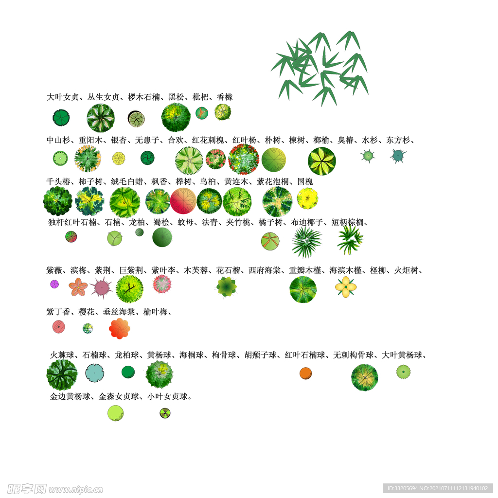 景观平面图素材