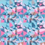 晶格化渐变图案