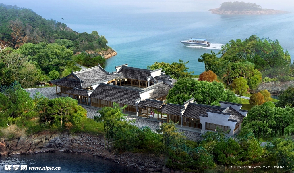 景观效果图  湿地效果图 公园