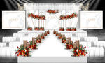 大理石婚礼仪式区效果图