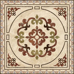 现代简约水刀拼花