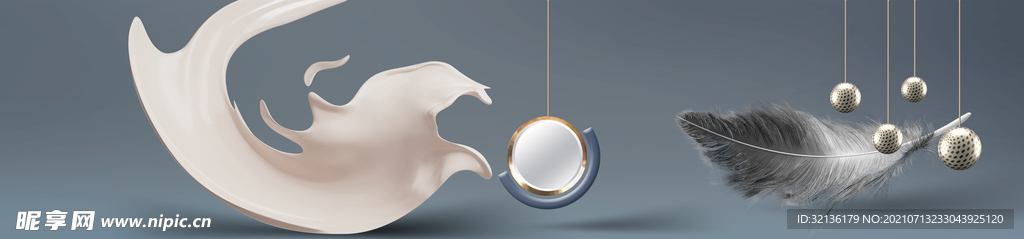 现代几何抽象装饰画