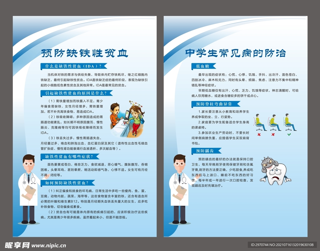 常见疾病预防展板